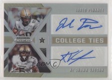 2020 Prizm Draft Picks College Ties Jared Pinkney Ke'Shawn Vaughn Auto n1u
