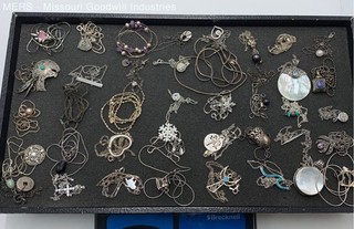 Sterling Silver 925 Jewelry Lot of 30 Necklaces Pendants Vintage Modern 188g