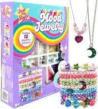 Just My Style Color-Changing Mood Jewelry Making Kit, Bracelet & Small, Multi 