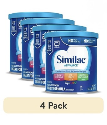 Similac Advance 12.4oz (4cans)