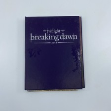 The Twilight Saga Breaking Dawn Part 1 2 Disc DVD NO COLLECTIBLE FLOWER