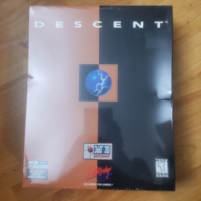 Descent (PC, 1995) Interplay Factory Sealed Vintage New 
