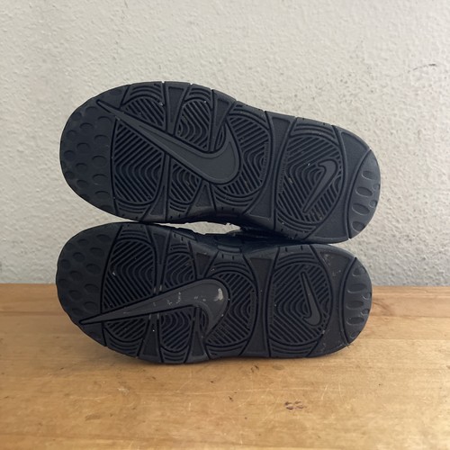 Nike Air Uptempo Black University Boys Toddler Sneakers FB1345-001 Sz 10C - Picture 7 of 8
