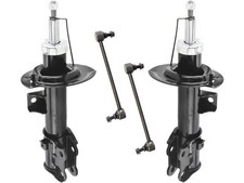 64FW55B Front Shock Absorber and Sway Bar Link Kit Fits 2014-2018 Kia Forte