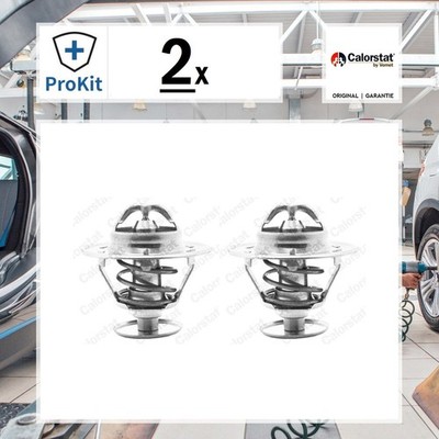 2x ORIGINAL  Calorstat By Vernet Thermostat, Kühlmittel für Land Rover