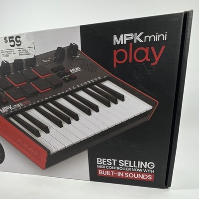 Akai Professional MPK mini play mk3 25-Key MIDI Keyboard, Sounds/Speakers works
