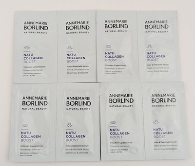 Anne Marie Borlind Natu Collagen Boost Plumping Lip + Neck & Decollete Serum x4