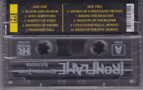 Ironflame 2024 TAPE - Kingdom Torn Asunder (Ltd. Ed.) Visigoth/Adamantis Sealed - Picture 3 of 3