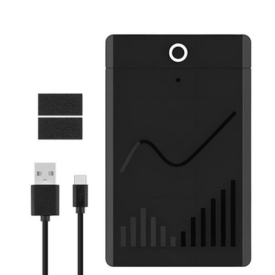 USB 3.1 Type-C 2.5 SATA HDD SSD Enclosure with Sliding Cover and RGB Light