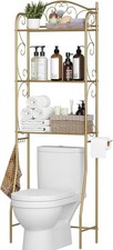 Over The Toilet Storage Shelf 3-Tier Over Toilet Bathroom Organizer Rack