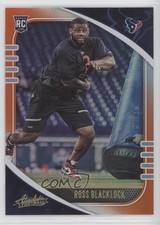 2020 Panini Absolute Rookie Spectrum Orange 33/75 Ross Blacklock #189 16ik