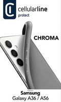 Cellularline Chroma Case FüR Samsung A36 5G/ A56 5G Black (61071) #1906858