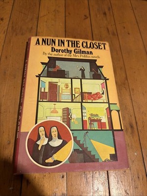 A Nun in The Closet by Dorothy Gilman 1975 First Edition HCDJ Doubleday Mystery
