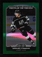 2022-23 O-Pee-Chee Marquee Rookie Rainbow Green 2/33 Samuel Fagemo #546 n1u