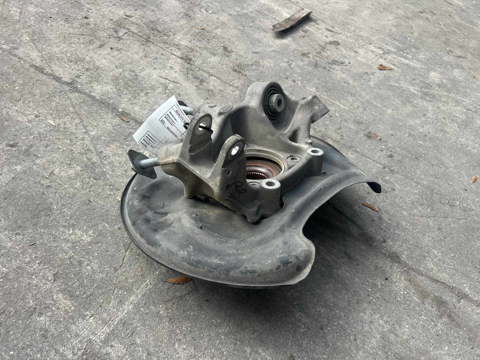 Bentley Bentayga 2015-2020 Rear Right Steering knuckle P/N 4M0505460C