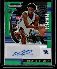 Immanuel Quickley Basketball Panini #PA-IQ Prospect Autographs AU Wildcats