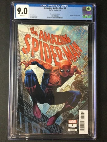 CGC 9.0 Amazing Spider-Man #1 VARIANT Cover Art By Jim Cheung No Reserve!