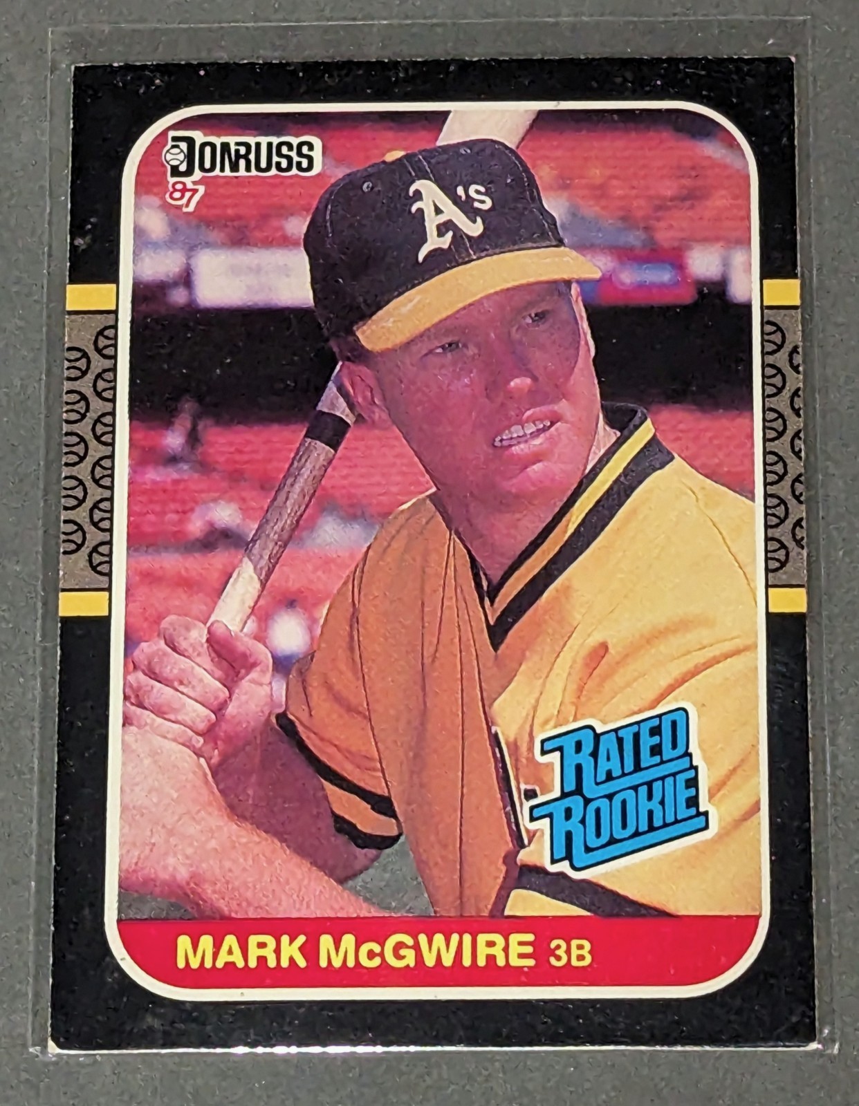 1987 Donruss  Mark McGwire Rookie Card #46   B50