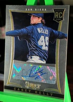 2013 Panini Select Rookie Auto #101/500 Casey Kelly No. 224 Auto
