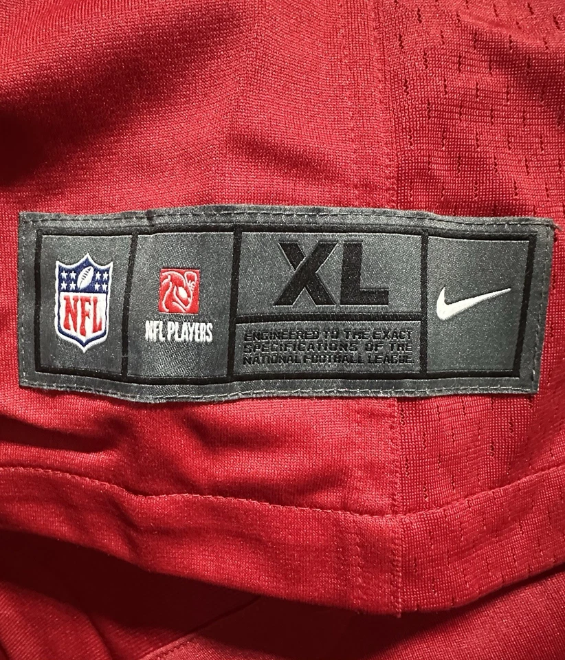 Camiseta de fútbol americano Nike Houston Texans Schaub #8 NFL roja XL Foto 3 de 4