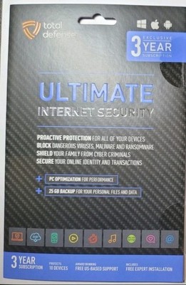 Total Defense Ultimate Security 3 Years Buy 1 Get 1 Free