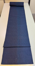 Japanese Vintage Kimono Fabric cloth Boro Wool Blue tradition 35.4x14.9 in