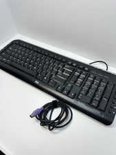HP 5189 Multimedia Keyboard Wired PS/2 Black ...