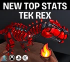 Ark Ascended PVE PS5 XBOX PC NEW TOP STATS TEK REX DEADPOOL 1895M CLONE