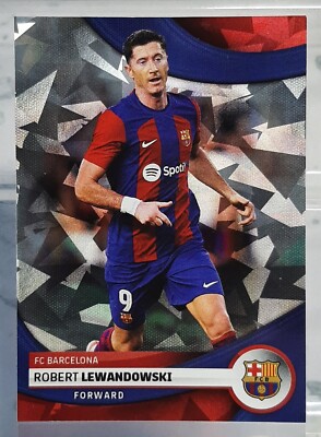 Topps 2024 - Robert Lewandowski - Forward/Holo - FC Barcelona - nr. 21 - EN/NM