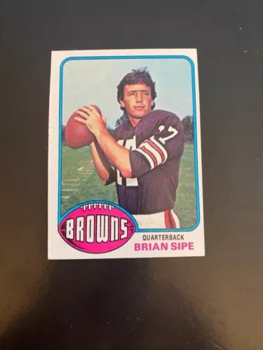 1976 TOPPS FOOTBALL #516 BRIAN SIPE (RC)!! ROOKIE!! $1 SHIPPING!!