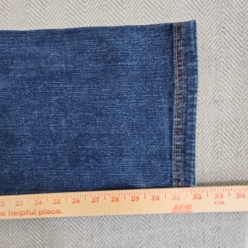 Duluth Trading Co Jeans Men's 42x32 Blue Ballroom Flex Relaxed Fit Straight Leg - Picture 6 of 15