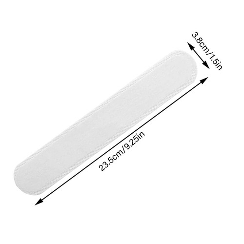 Hat Sweat Liner 10pcs Sweat Absorbent Hat Liner Stripes Adhesive Neck Liner Pads - Picture 11 of 16
