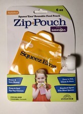 Reusuable Food Pouch Zip Pouch