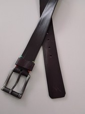 Brow leather belt, Size 42