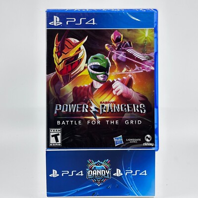 Power Rangers Battle For The Grid PS4 Brand New PROMO COPY - PlayStation 4 