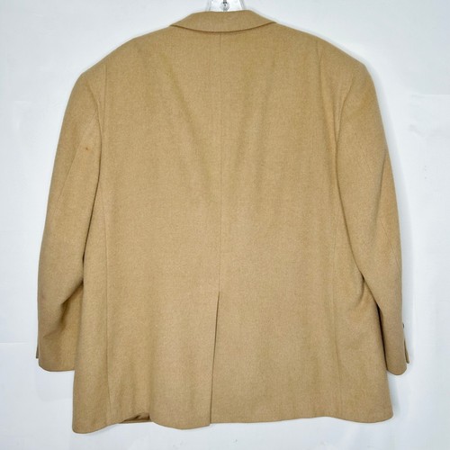 Strouse’s Herren Jacke Gr. 46R? 100 % Kamelhaar Sport Blazer hellbraun weich USA - Bild 2 von 9