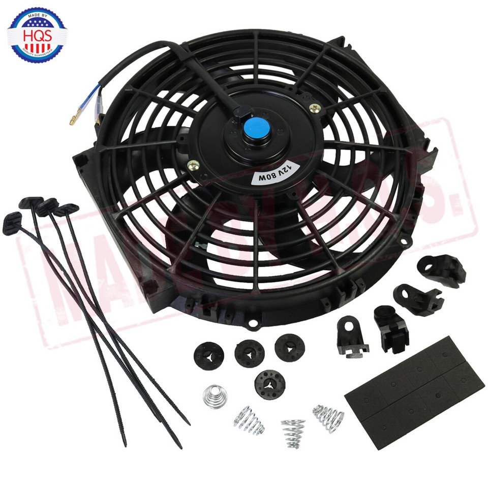 Push Pull Radiador Eléctrico 12V 80W Ventilador De