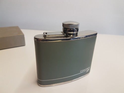 British Airways Concorde Items - Hip Flask, Notepad, Labels, Model, Wallet etc - Picture 28 of 46
