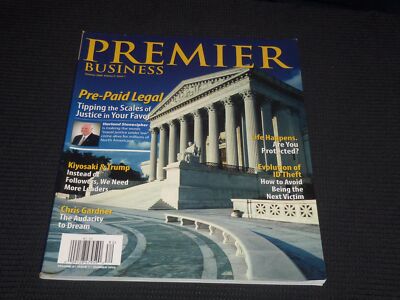 2008 SUMMER PREMIER BUSINESS MAGAZINE - PRE-PAID LEGAL FRONT COVER - E 5129