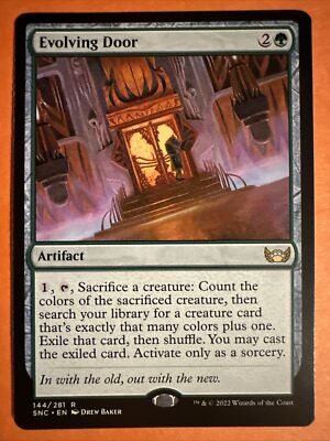 new capenna rare cards MTG Evolving Door Streets of New Capenna 144/281 Regular Rare