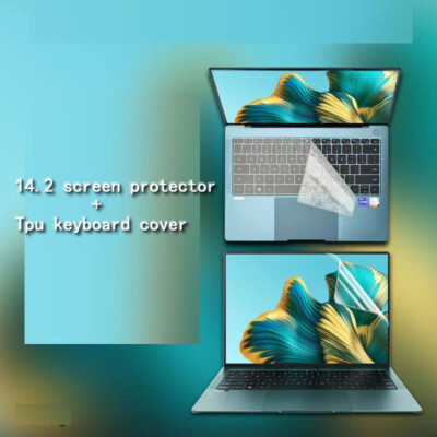 Anti glare Screen + Keyboard Protector For HUAWEI MateBook X Pro 2022 14.2''