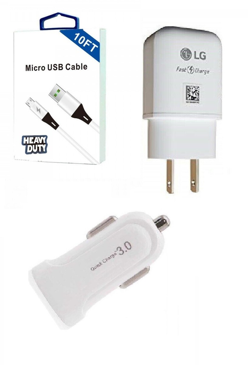 Lg Aristo Charging Case Fast LG Wall,5 Feet Micro,Car LG K30