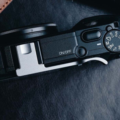 Metall Daumenruhe Für Ricoh GRII GR2 & X70 Kameras - Aluminium Hot Shoe Grip Mit Stativgewinde
