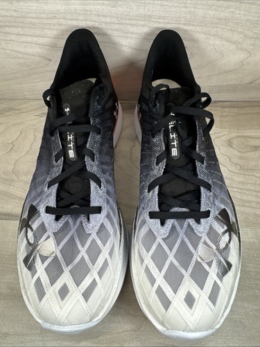 Under Armour Unisex Flow Velociti Elite Running Shoes Black 3026801-001 Men Sz 9 - Picture 8 of 18