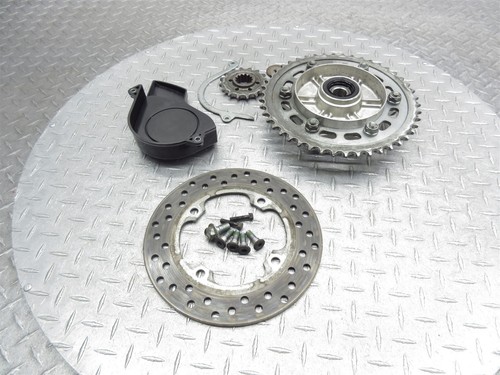 2005 04-06 Honda CBR600 F4i Front Rear Rotor Sprocket Gear Hub Cover Final Drive - Picture 7 of 9