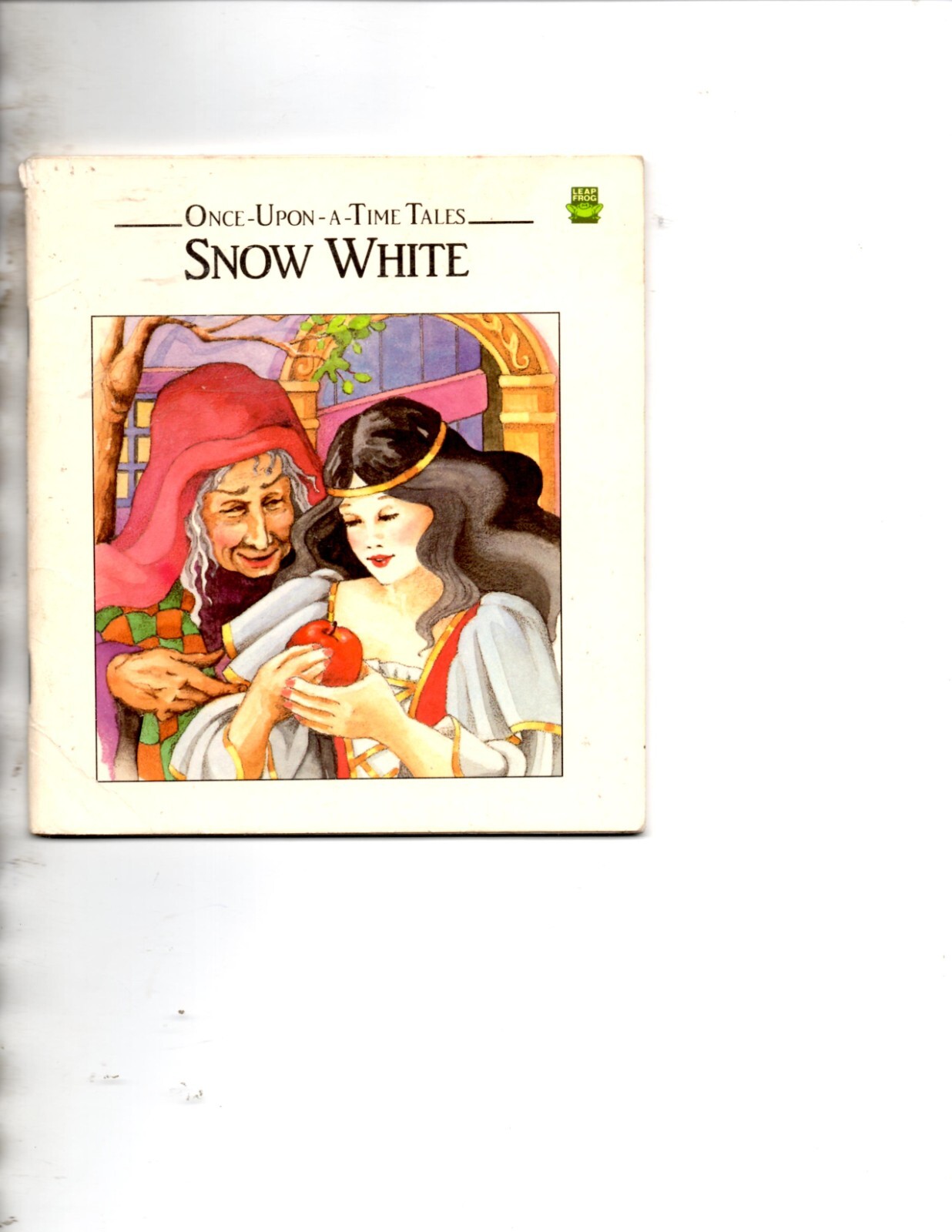 Snow White Once Upon a Time Tales Paperback Book Leap Frog Fairy Tale Childrens