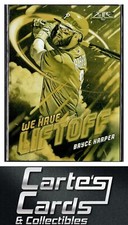 Bryce Harper 2021 Topps Fire #WHL-14 We Have Liftoff Gold Minted Phillies
