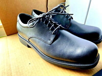 Men's ROCKPORT Margin Black Leather OXFORD Dress Lace APM20311 Size M NEW  BOX