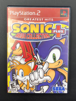 Sonic Mega Collection Plus - Greatest Hits (PS2) w/ Manual