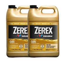 Zerex 2 Gallons Coolant Antifreeze G-05 Phosphate Free 5050 Prediluted 2x 1 Gal Zerex 2 Gallons Coolant Antifreeze G-05 Phosphate Free 5050 Prediluted 2x 1 Gal